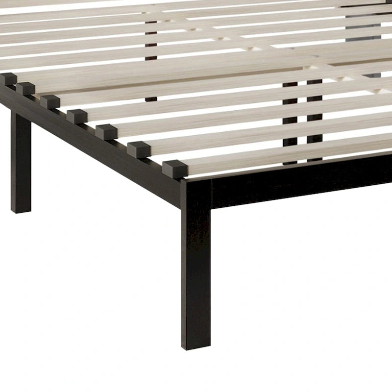 CraftPorch Classic Linen Button Tufted Upholstered Platform Bed