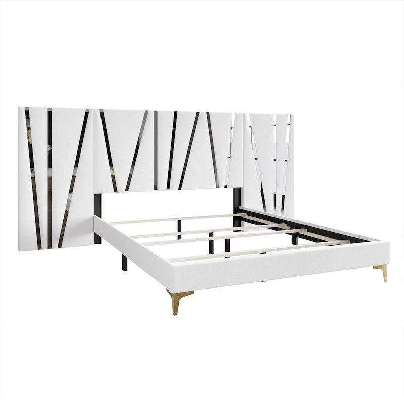 CraftPorch Contemporary Luxury Wall Panel Bed