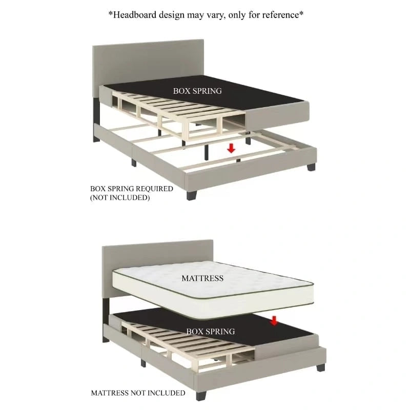 CraftPorch Contemporary Luxury Wall Panel Bed