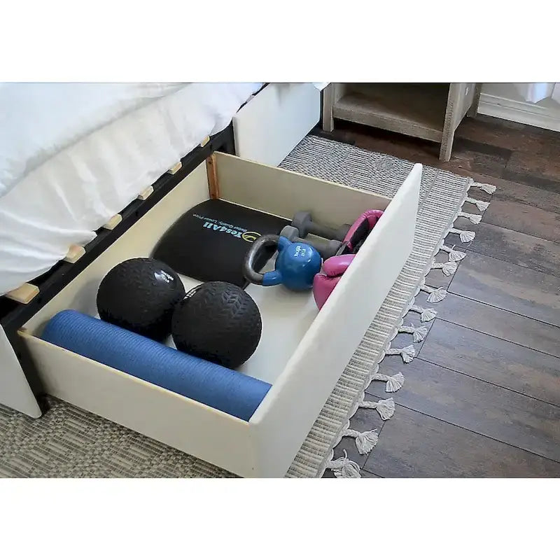 Oxford Mammoth Upholstered Platform 2 Drawer Storage Bed