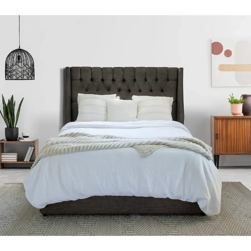 Oxford Mammoth Upholstered Platform 2 Drawer Storage Bed