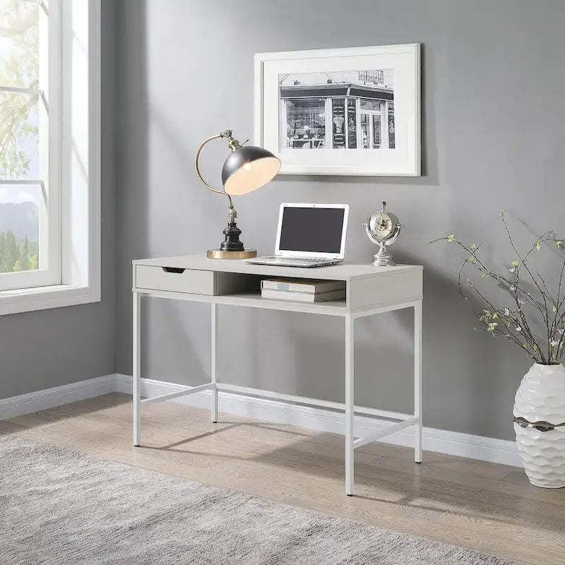 Contempo 40 Desk with Drawer and Shelf