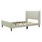 Full Size Upholstered Platform Bed