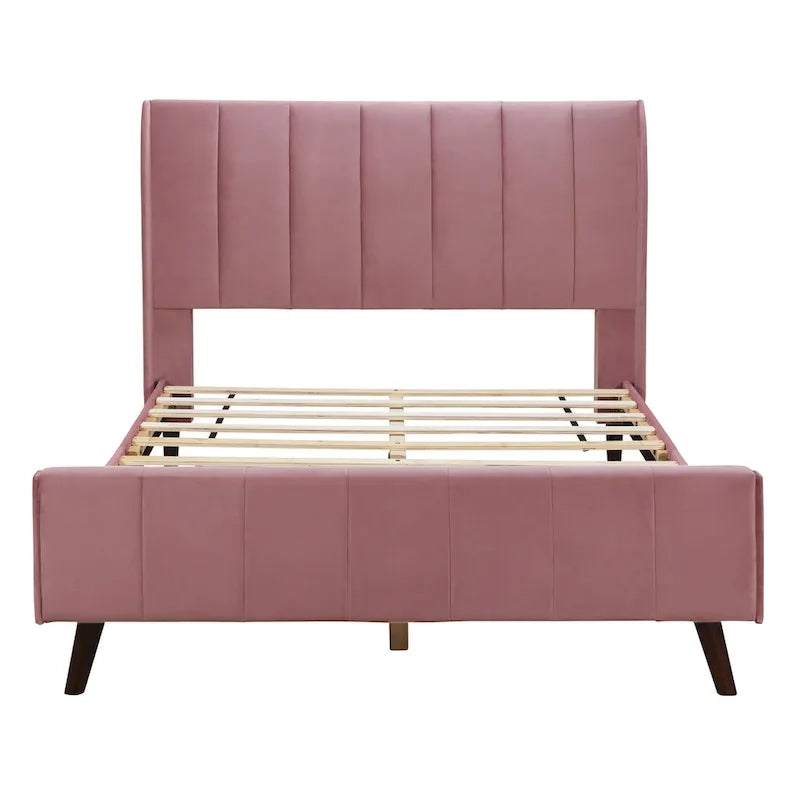 Full Size Upholstered Platform Bed
