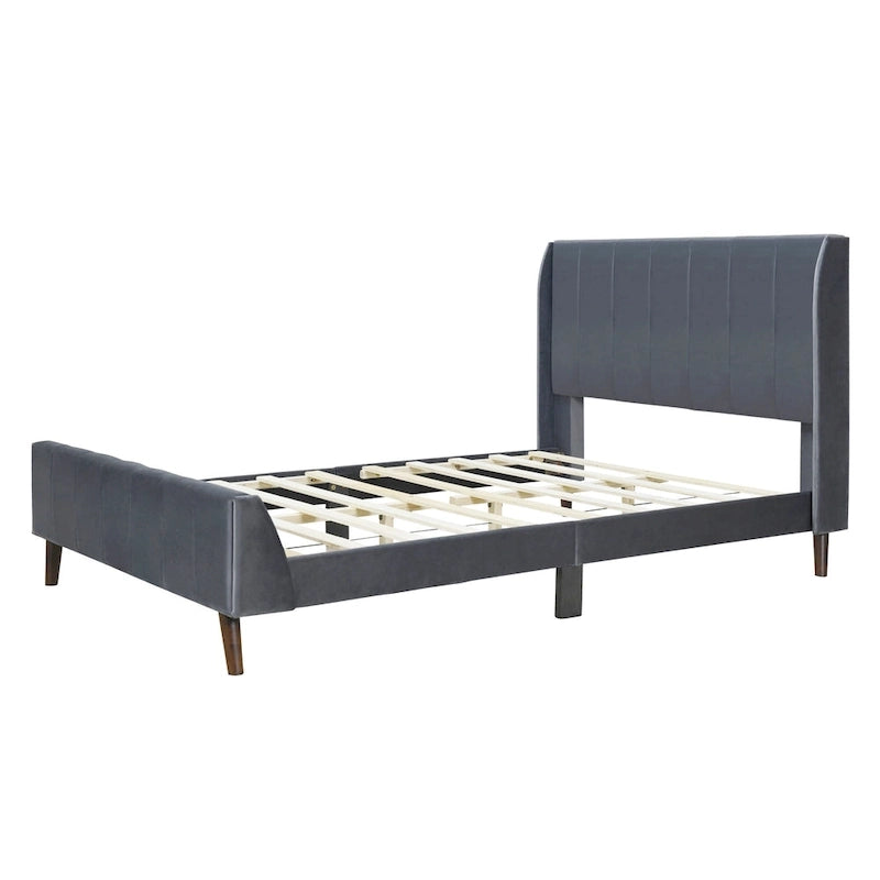 Full Size Upholstered Platform Bed