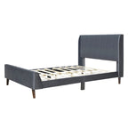 Full Size Upholstered Platform Bed