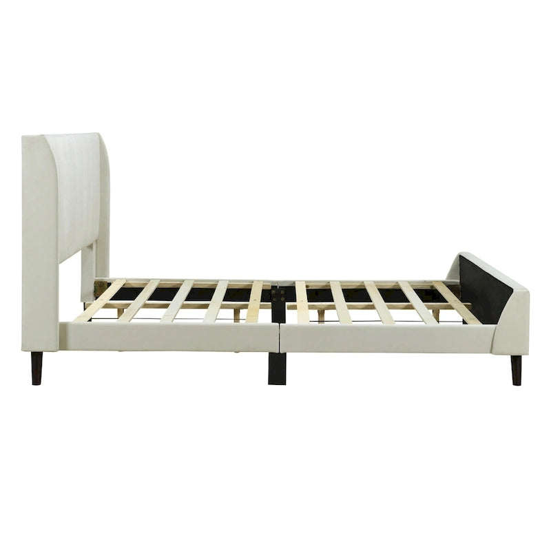 Full Size Upholstered Platform Bed