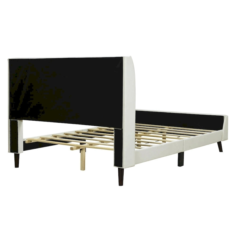 Full Size Upholstered Platform Bed