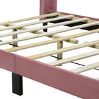 Full Size Upholstered Platform Bed