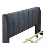 Full Size Upholstered Platform Bed