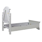 Magnolia Manor Antique White Upholstered Bed