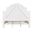 Magnolia Manor Antique White Upholstered Bed