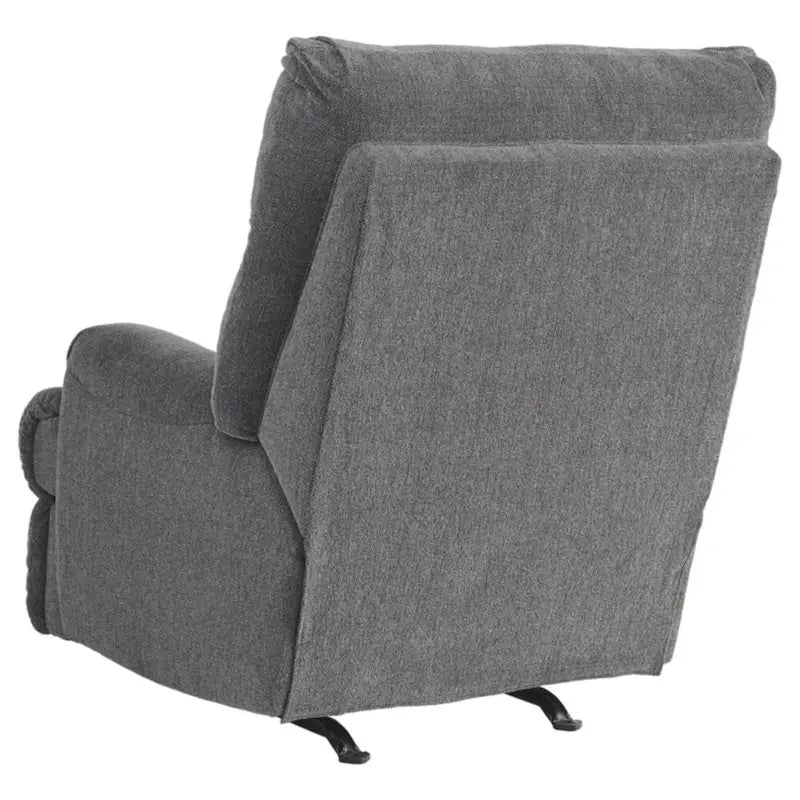 Man Fort Contemporary Rocker Recliner Graphite