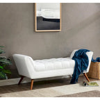 SAFAVIEH Couture Mlfrid Tufted Bench - 53.2 W x 20.9 L x 20.9 H - 53Wx21Dx21H