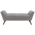 SAFAVIEH Couture Mlfrid Tufted Bench - 53.2 W x 20.9 L x 20.9 H - 53Wx21Dx21H