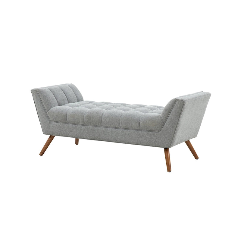 SAFAVIEH Couture Mlfrid Tufted Bench - 53.2 W x 20.9 L x 20.9 H - 53Wx21Dx21H