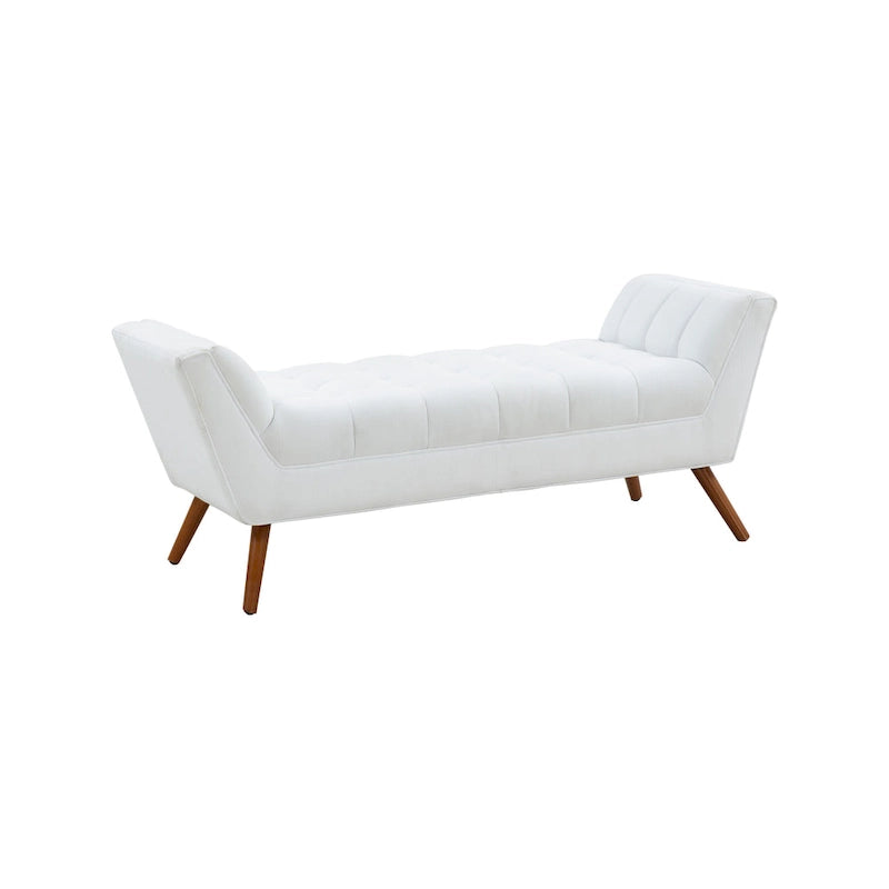 SAFAVIEH Couture Mlfrid Tufted Bench - 53.2 W x 20.9 L x 20.9 H - 53Wx21Dx21H
