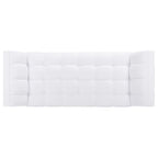 SAFAVIEH Couture Mlfrid Tufted Bench - 53.2 W x 20.9 L x 20.9 H - 53Wx21Dx21H