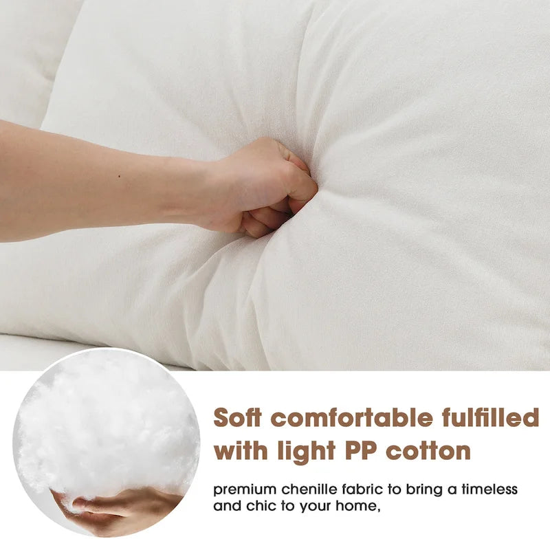 [VIDEO provided] [New] 109*68 Modular Sectional Living Room Sofa Set, Modern Minimalist Style Couch, Upholstered Sleeper Sofa f