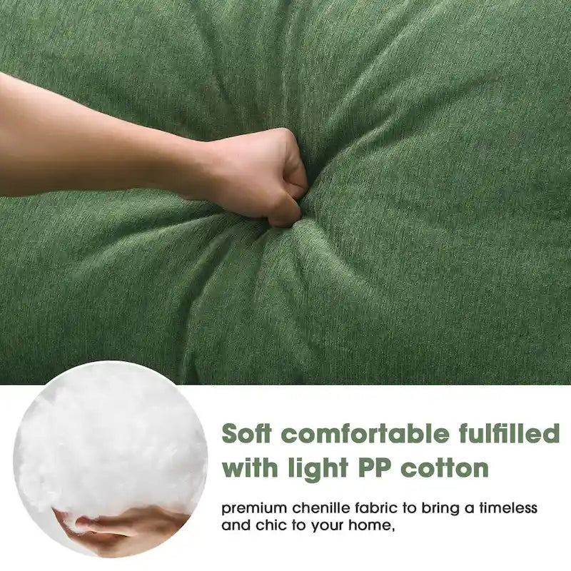 [VIDEO provided] [New] 109*68 Modular Sectional Living Room Sofa Set, Modern Minimalist Style Couch, Upholstered Sleeper Sofa f