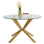 Round 39 Glass Dining Table - 39x39x30