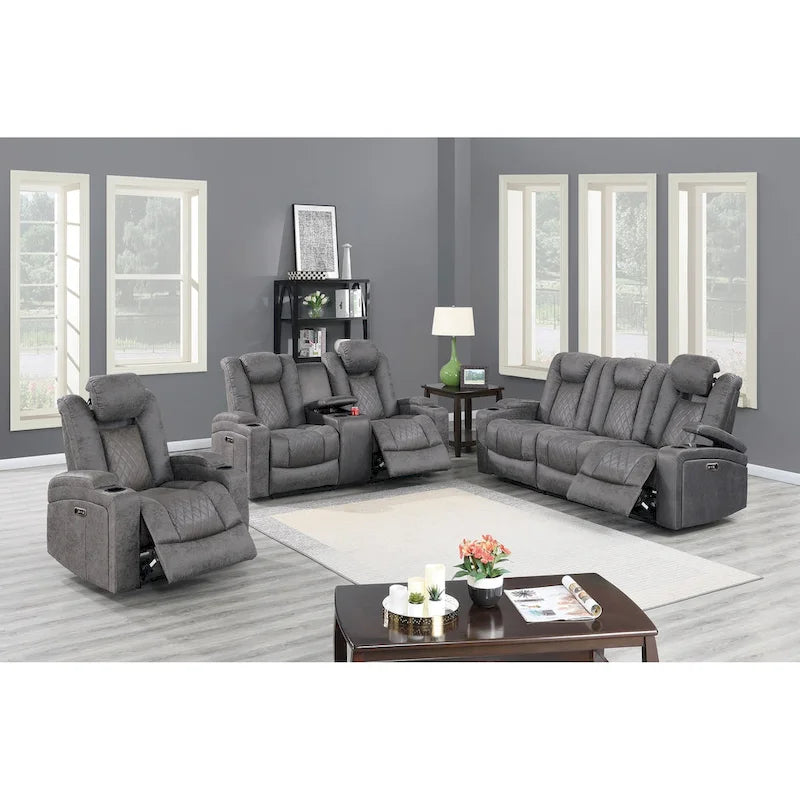 Power Recliner With Cup Holders