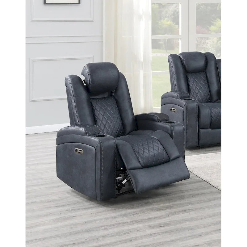 Power Recliner With Cup Holders