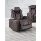 Power Recliner With Cup Holders