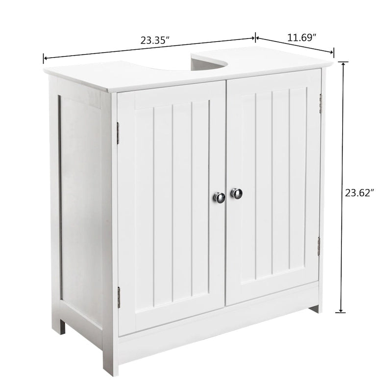 Storage Furniture Bathroom Sink Cabinet White