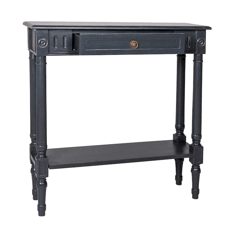 Wood Console Accent Table With Drawer by East at Main