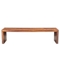 Timbergirl Handmade Solid Seesham Wood Bench (India)
