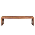 Timbergirl Handmade Solid Seesham Wood Bench (India)