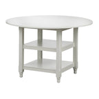 Simple Living Cottage White Round Dining Table