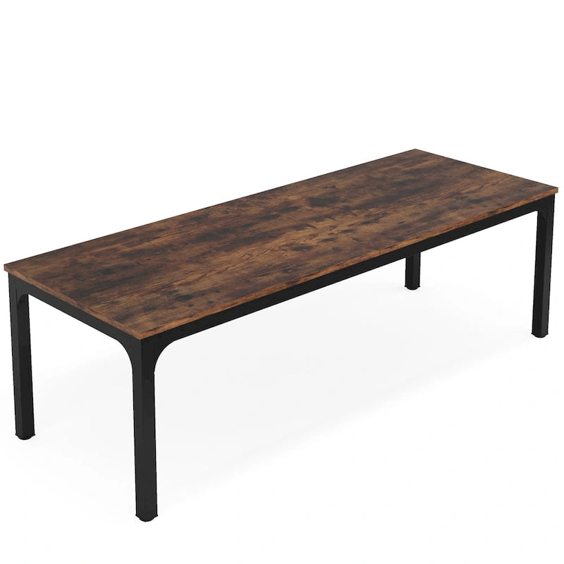 78.74 Inches Executive Desk Double Workstation with Metal Legs for Home Office,Two Person Computer Desk for 2 (Only Table)