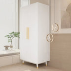 2-Door Wooden Wardrobe