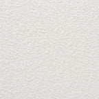 Yashiya Mid-Century Modern Off-White Boucle Upholstered and Walnut Brown Finished Wood Ottoman Footstool