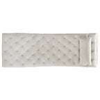 SAFAVIEH Cheri Chaise with Round Pillow - 65Wx23Dx33H