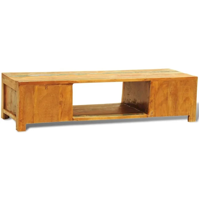 vidaXL TV Stand with 2 Doors Reclaimed Wood Vintage