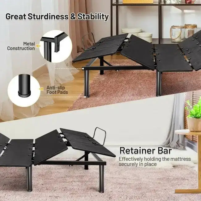 Queen Size Adjustable Bed Base with Head and Foot Adjustment