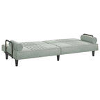 vidaXL Sofa Bed with Armrests Couch Recliner Loveseat Folding Daybed Velvet - 80.7 x 35 x 27.6