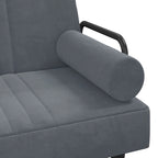 vidaXL Sofa Bed with Armrests Couch Recliner Loveseat Folding Daybed Velvet - 80.7 x 35 x 27.6