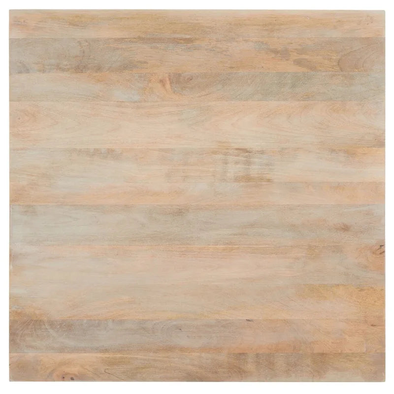 SAFAVIEH Bernardina Square Single Shelf Coffee Table - 34 L x 34 D x 16 H - 34Wx34Dx16H