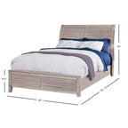 Asher Sleigh Bed