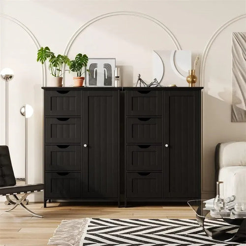 Bathroom Floor Cabinet - 11.8D x 21.7W x 32.5H