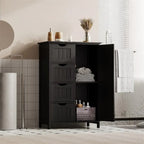Bathroom Floor Cabinet - 11.8D x 21.7W x 32.5H