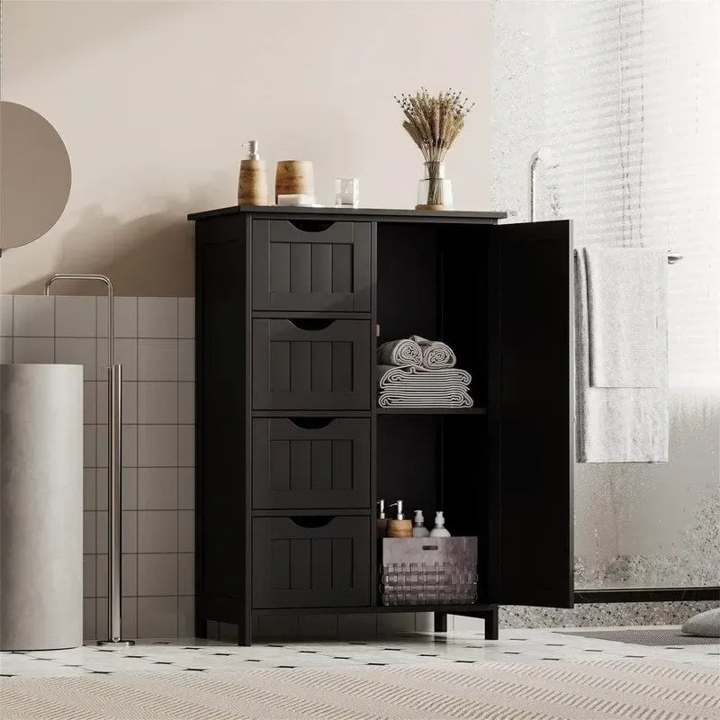 Bathroom Floor Cabinet - 11.8D x 21.7W x 32.5H