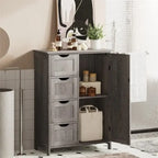 Bathroom Floor Cabinet - 11.8D x 21.7W x 32.5H