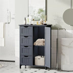 Bathroom Floor Cabinet - 11.8D x 21.7W x 32.5H