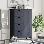 Bathroom Floor Cabinet - 11.8D x 21.7W x 32.5H