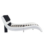 Faux Leather Upholstered Platform Bed Frame, King Size